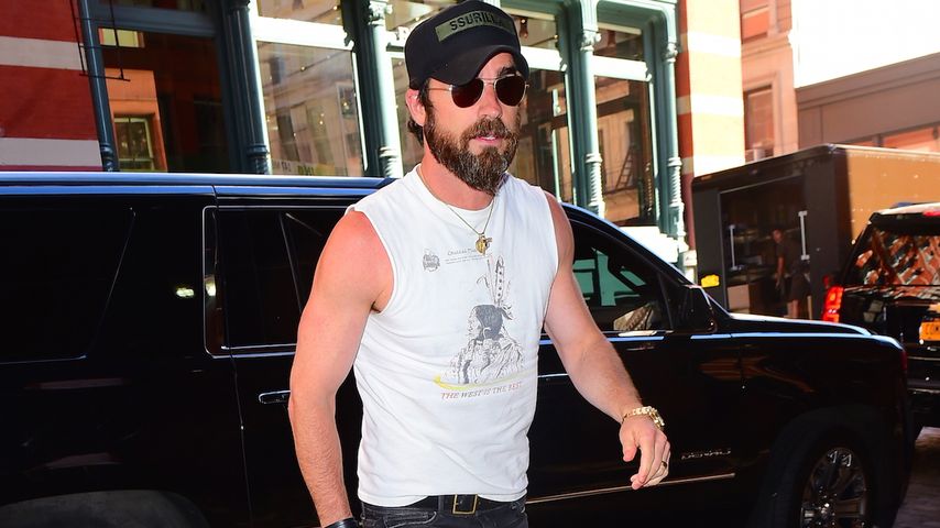 Justin Theroux in New York