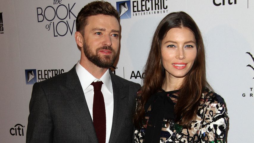 Justin Timberlake & Jessica Biel auf der Premiere von "The Book of Love" in Los Angeles