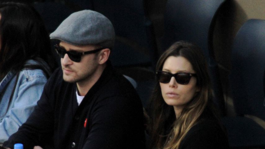 Justin Timberlake und Jessica Biel