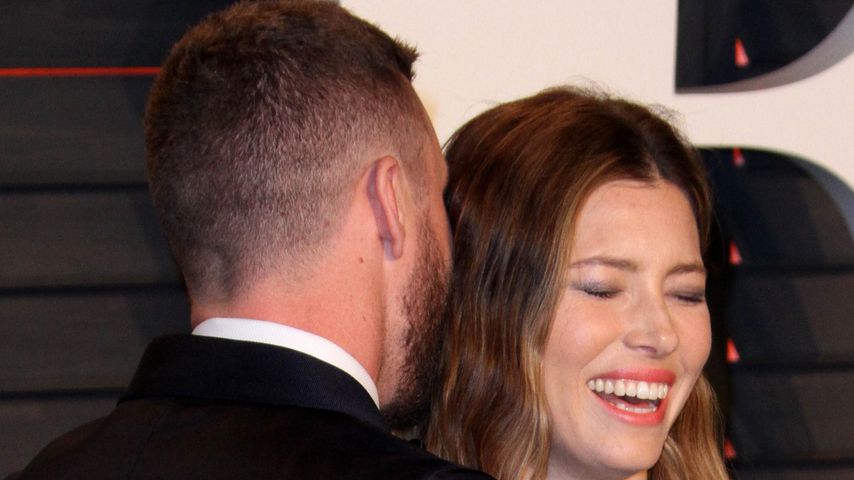 Justin Timberlake und Jessica Biel beim Turteln