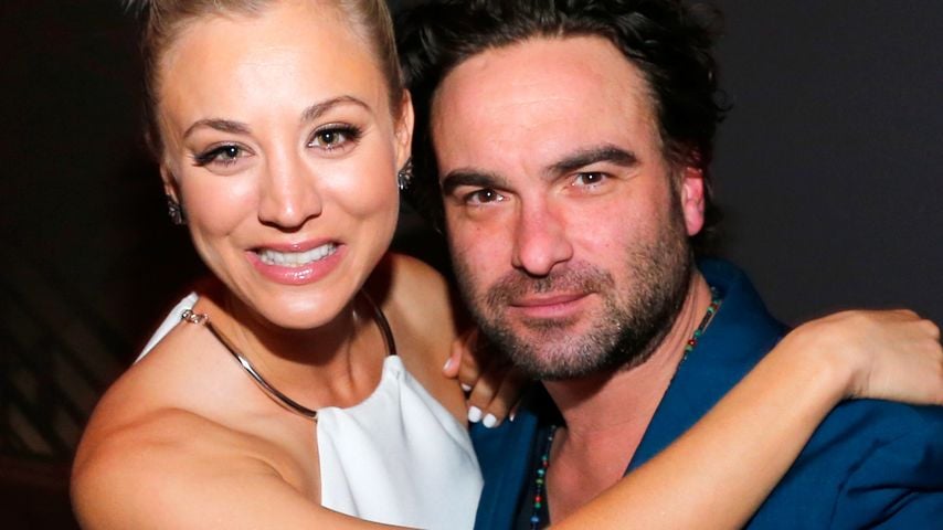 Kaley Cuoco und Johnny Galecki, Serien-Stars und Ex-Partner
