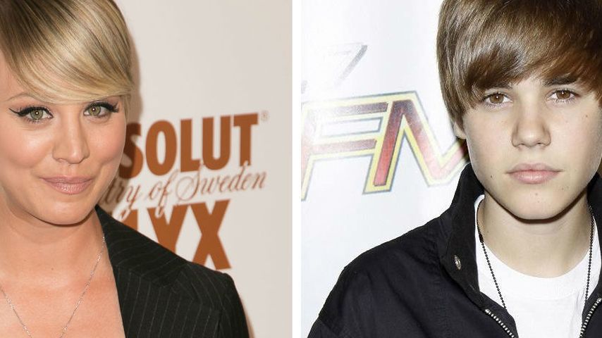 Justin Bieber und Kaley Cuoco