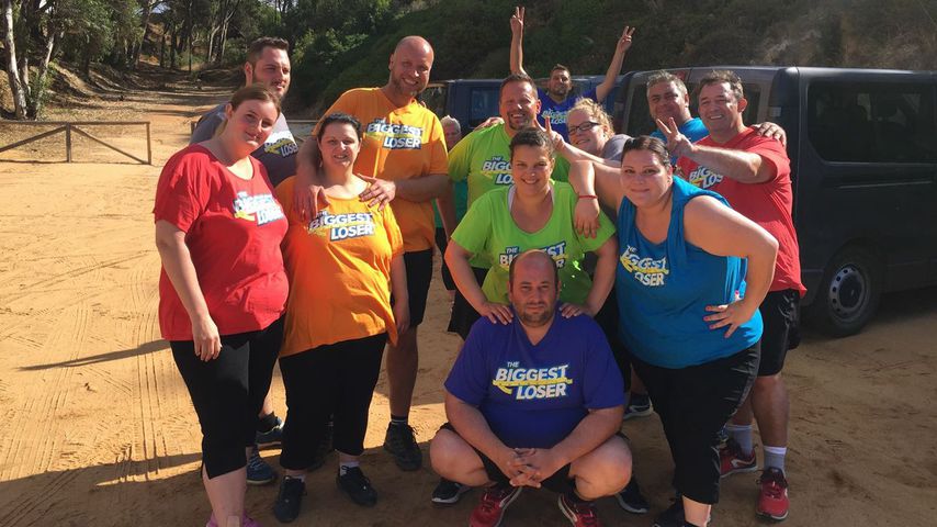 Gruppenbild der Kandidaten von "The Biggest Loser" 2017