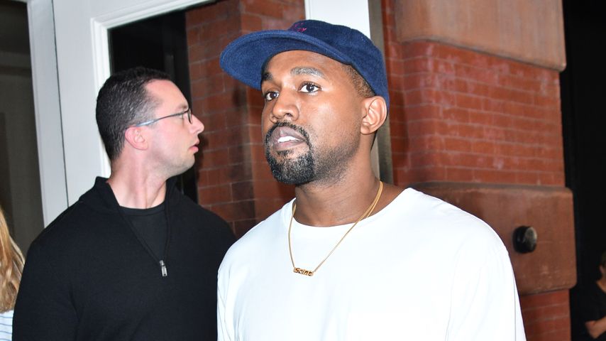 Kanye West im Oktober 2016 vor einem Hotel in New York