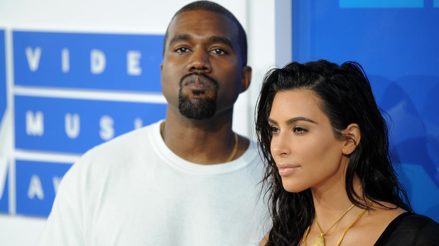 Kanye West und Kim Kardashian