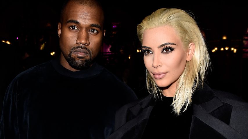 Kanye West und Kim Kardashian bei der "Paris Fashion Week" 2016