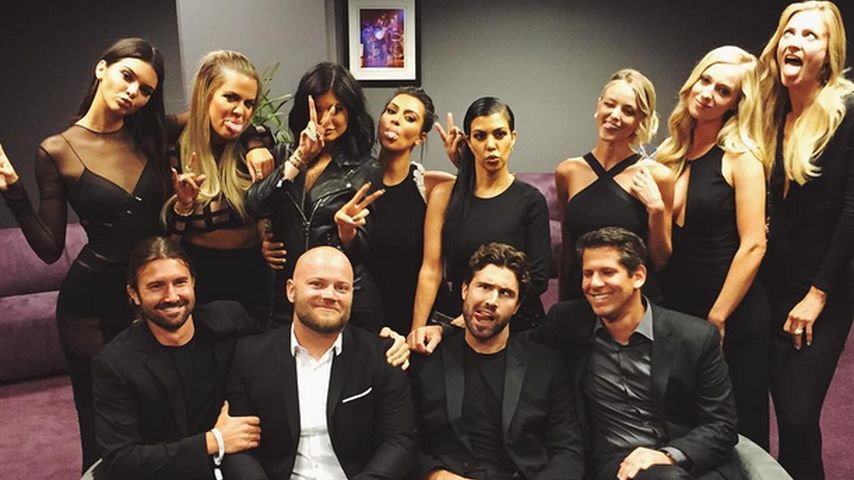 Khloe Kardashian, Kylie Jenner, Kim Kardashian, Kendall Jenner und Kourtney Kardashian