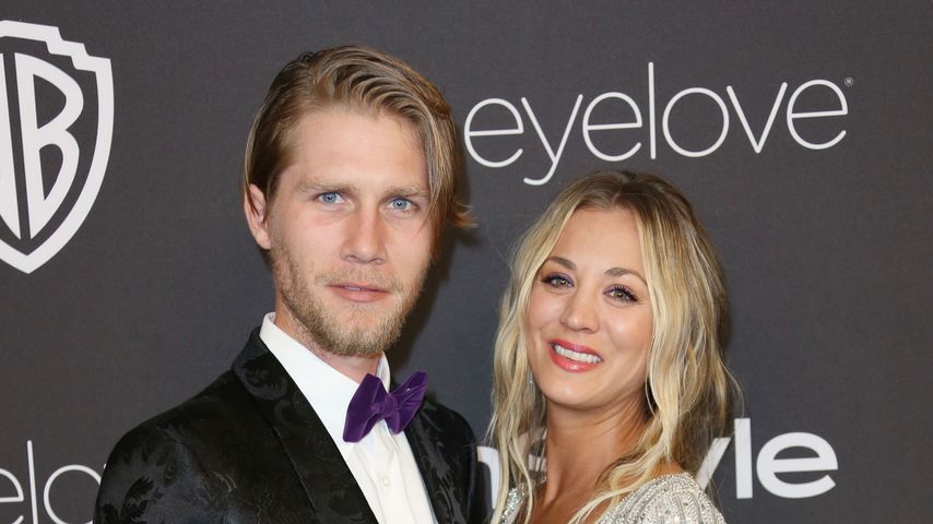 Karl Cook und Kaley Cuoco bei der Warner Bros./InStyle Golden Globe Afterparty