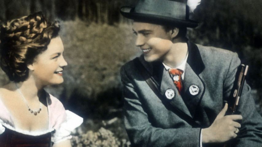 Karl-Heinz Böhm und Romy Schneider in "Sissi"