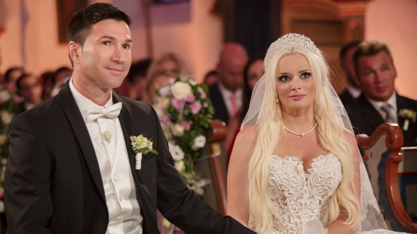 Lucas Cordalis und Daniela Katzenberger bei ihrer kirchlichen Trauung