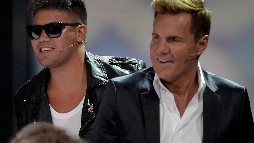 Kay One und Dieter Bohlen bei "30 Jahre RTL – Die große Jubiläumsshow mit Thomas Gottschalk" 2013