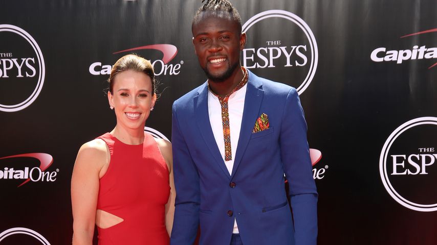 Kei und Kristin Kamara (l.) bei den ESPY Awards in Los Angeles