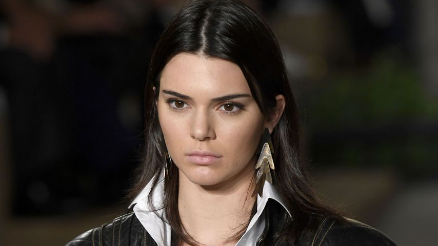 Kendall Jenner auf dem Laufsteg bei der Fashion Week in New York
