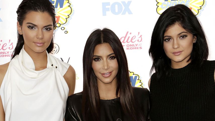 Kylie Jenner, Kim Kardashian und Kendall Jenner