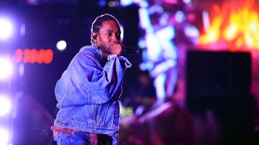 Kendrick Lamar bei dem Musik-Festival Coachella