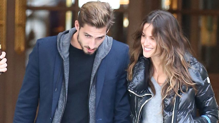 Kevin Trapp und Izabel Goulart in Paris
