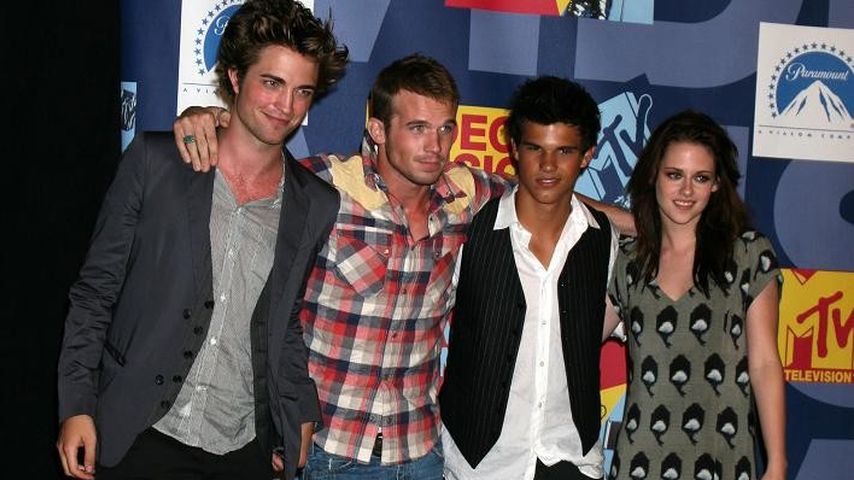 Kristen Stewart, Robert Pattinson und Taylor Lautner