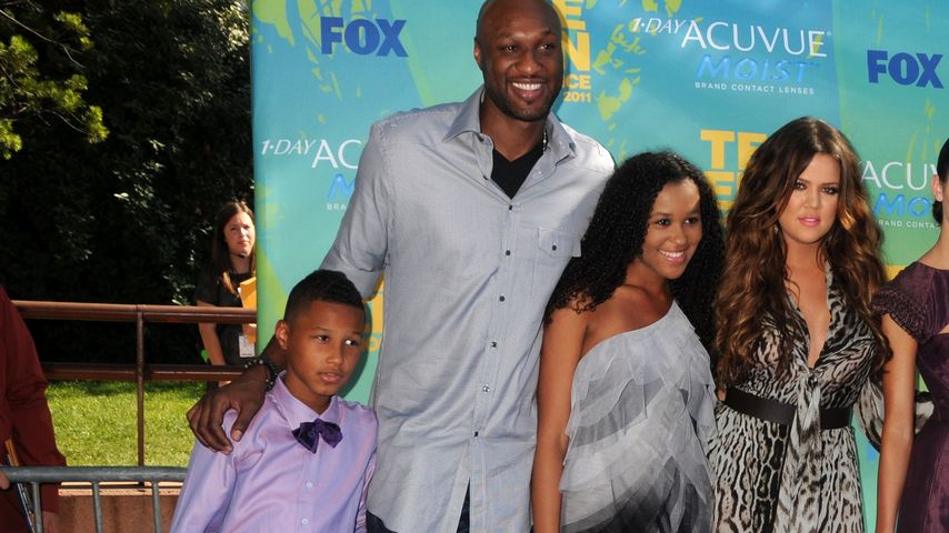 Khloe Kardashian, Lamar Odom und Destiny Odom
