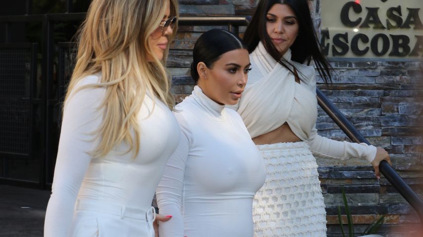 Khloe Kardashian, Kim Kardashian und Kourtney Kardashian