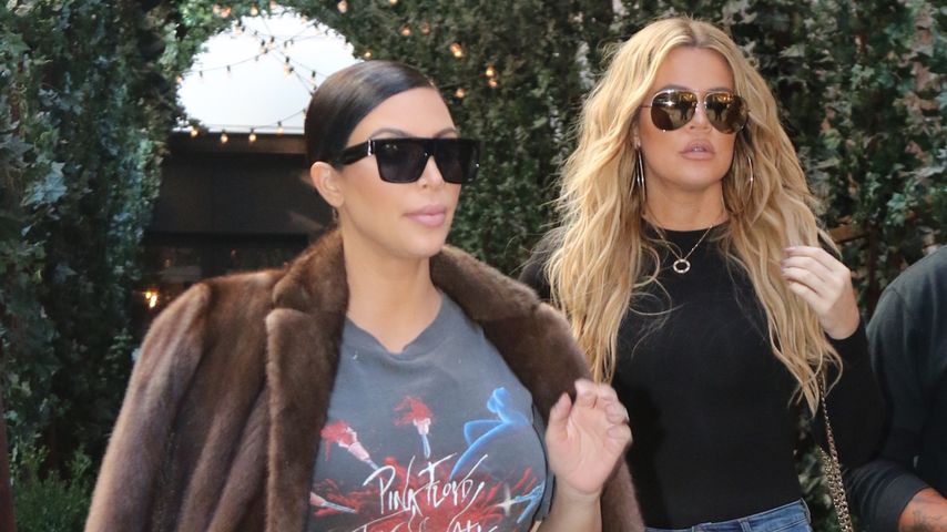 Khloe Kardashian und Kim Kardashian