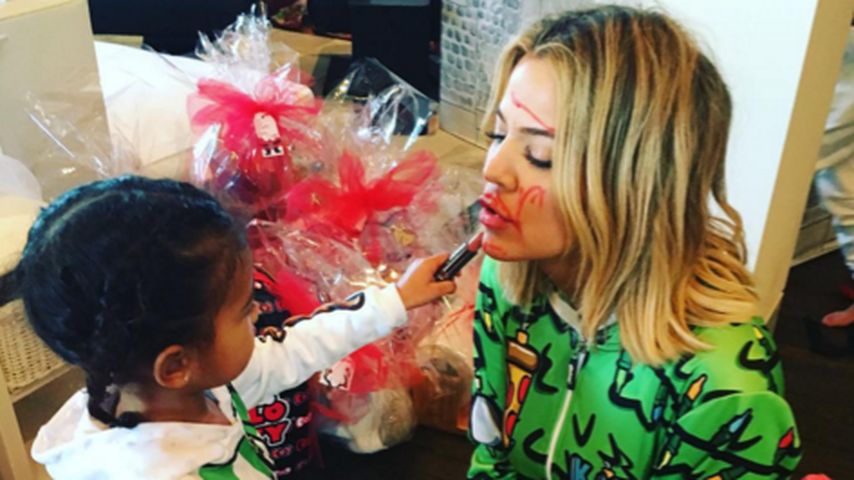 Khloe Kardashian und North West
