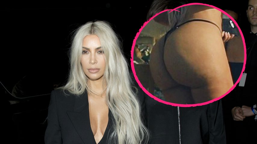 Im XS-Bikini-String: Kim K. hat cellulite-freien XXL-Po!