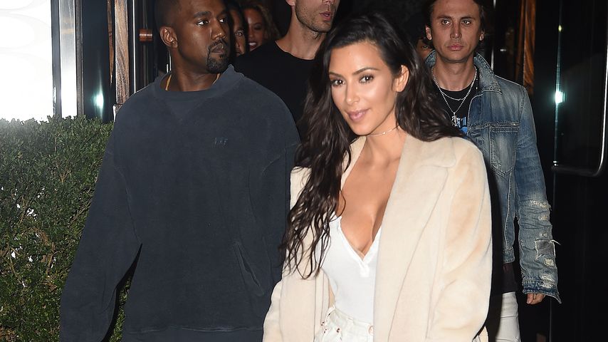 Kim Kardashian in New York auf dem Weg zum japanischen Restaurant "Zuma"