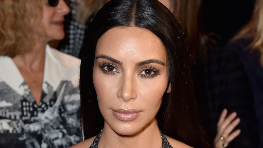 Kim Kardashian auf der Pariser Fashion Week 2016
