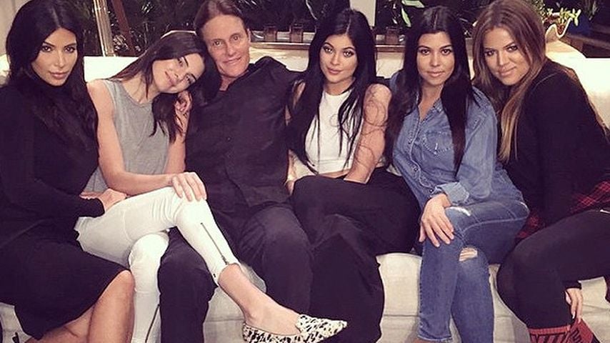 Khloe Kardashian, Kylie Jenner, Kim Kardashian, Kendall Jenner, Kourtney Kardashian und Bruce Jenner