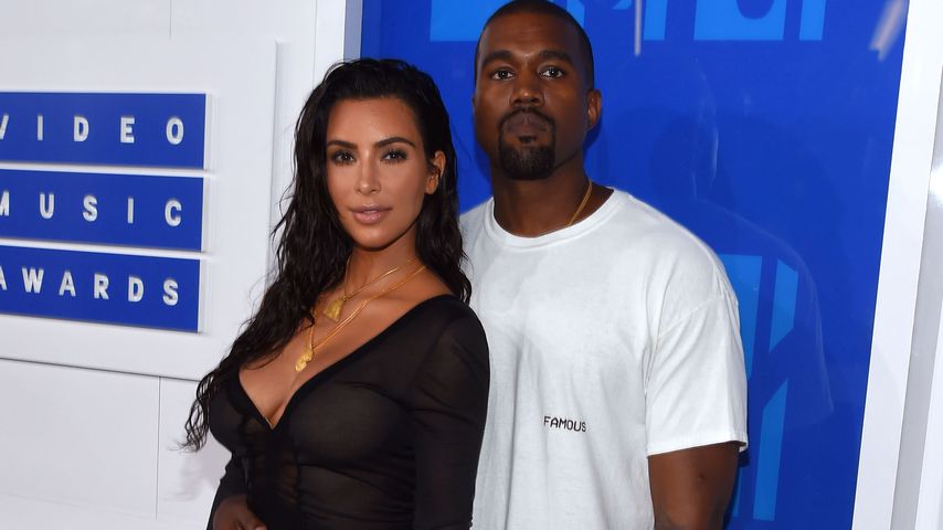 Kim Kardashian und Kanye West