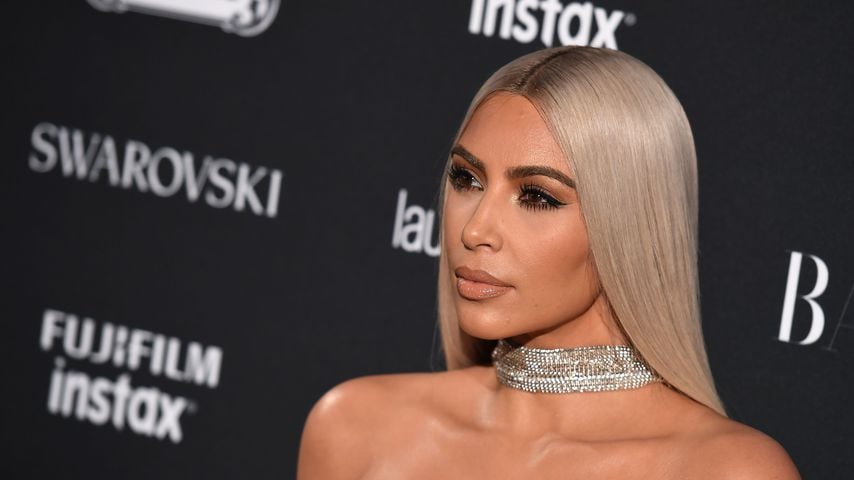Kim Kardashian auf einem "Harper's Bazaar"-Event auf der New York Fashion Week im September 2017