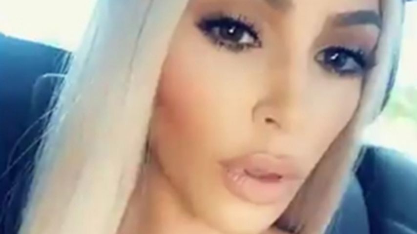 Typveränderung für Ehemann Kanye: Kim K. ist wieder blond!
