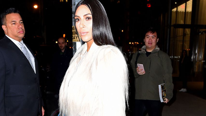 Kim Kardashian in New York im Januar 2017