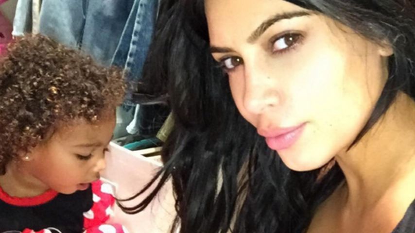Kim Kardashian und North West