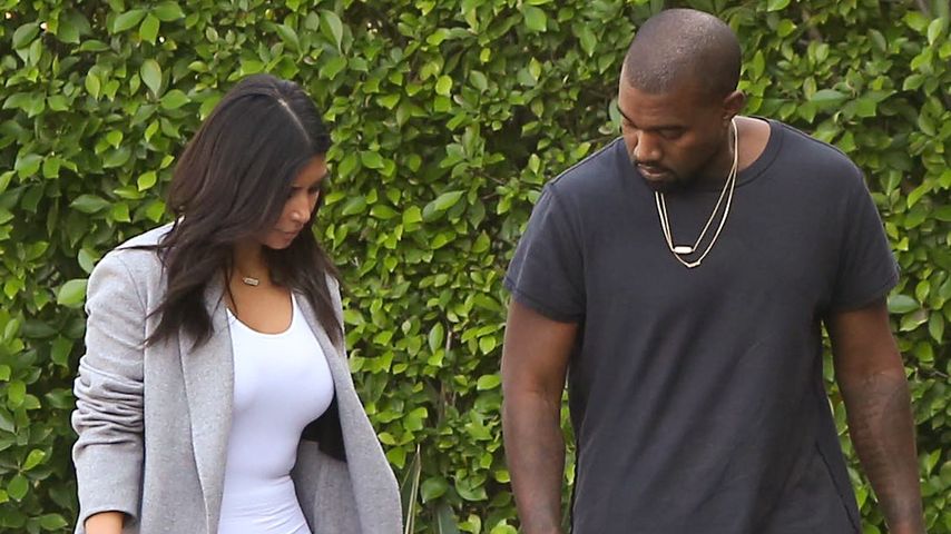 Kim Kardashian und Kanye West