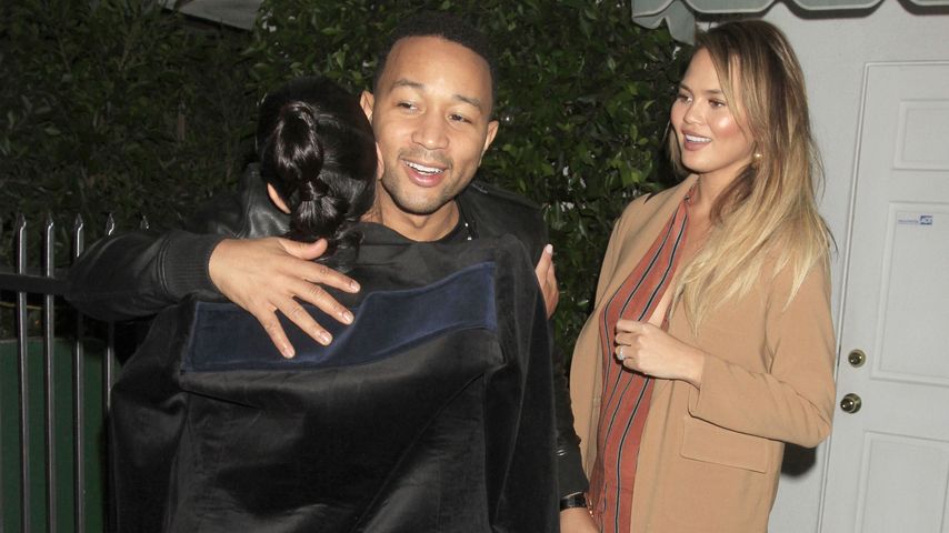 Kim Kardashian, Chrissy Teigen und John Legend