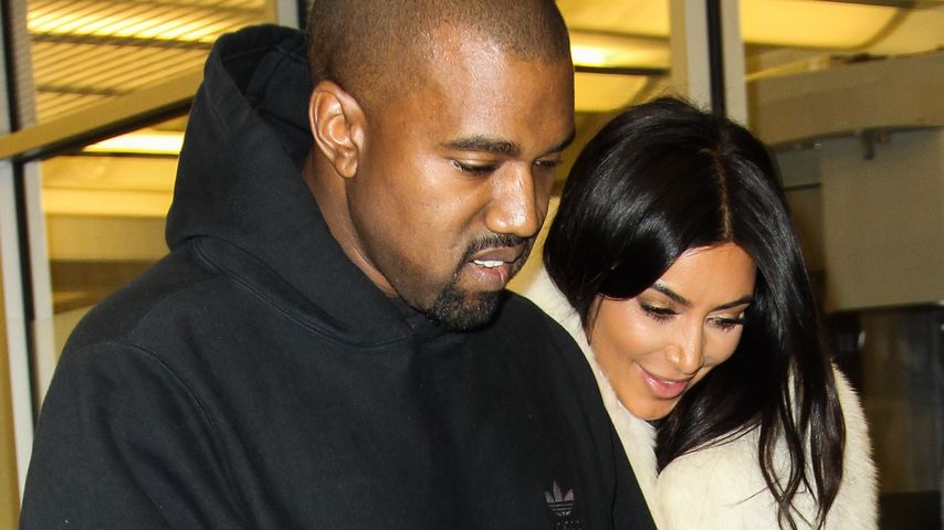 Kim Kardashian und Kanye West