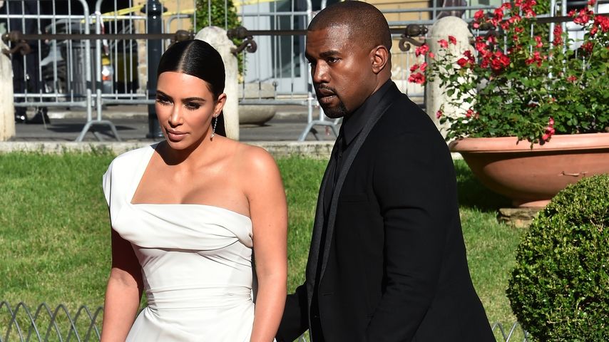 Kim Kardashian und Kanye West bei der "La Traviata"-Eröffnungsfeier in Rom