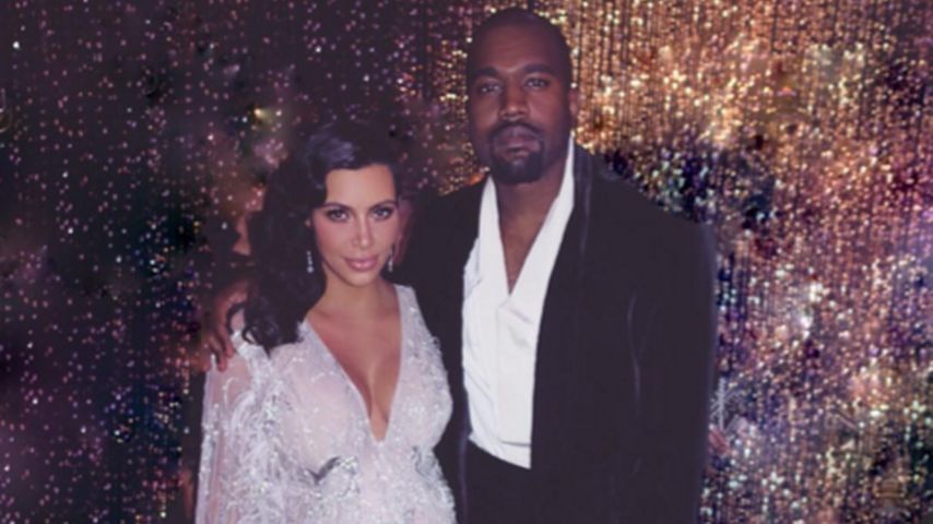 Kim Kardashian und Kanye West