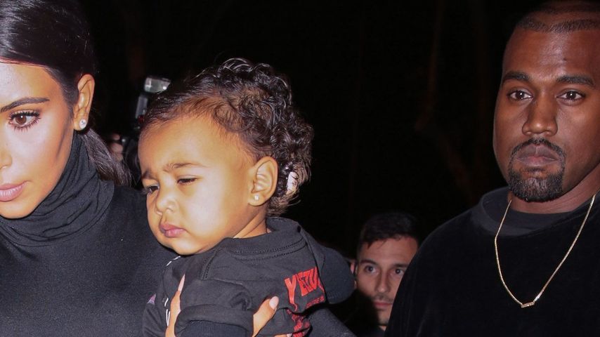 Kim Kardashian, Kanye West und North West