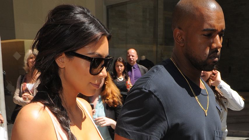 Kim Kardashian und Kanye West