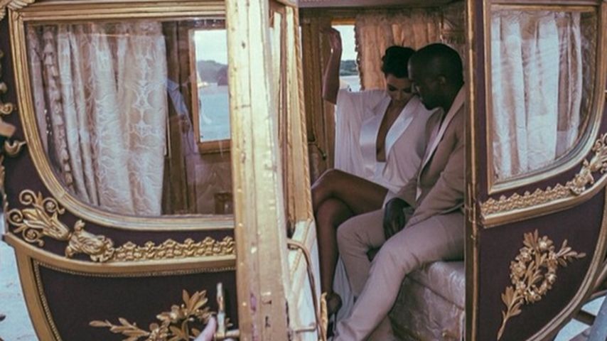 Kim Kardashian und Kanye West