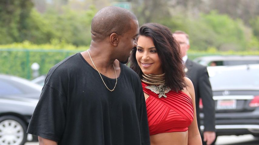 Kim Kardashian und Kanye West