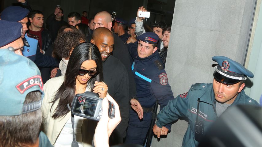Kim Kardashian und Kanye West