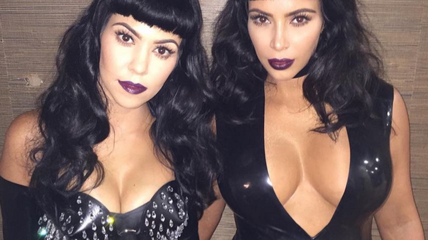Kim Kardashian und Kourtney Kardashian
