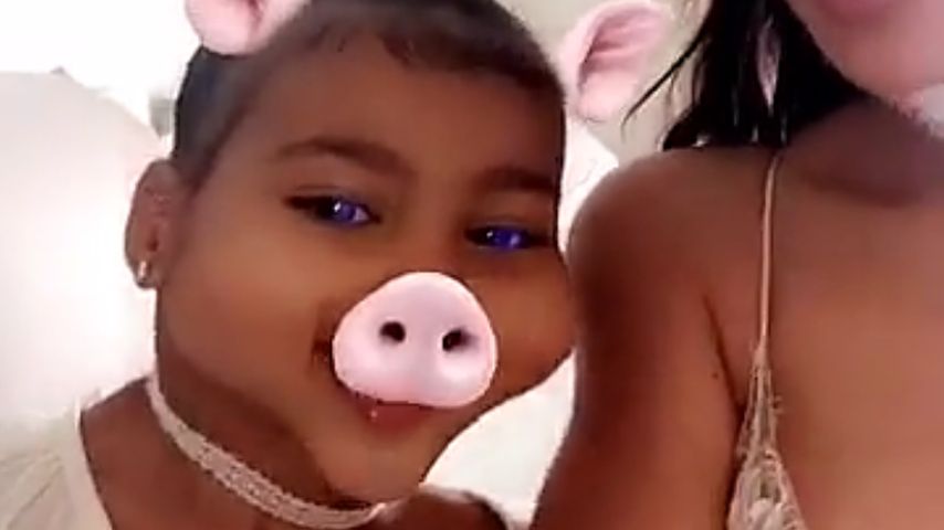 Kim Kardashian und North West