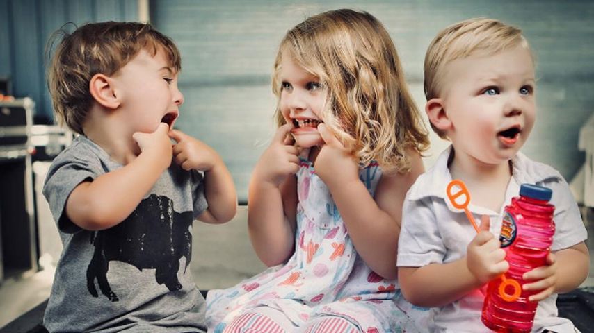 Die Kinder der Mitglieder der Band Lady Antebellum