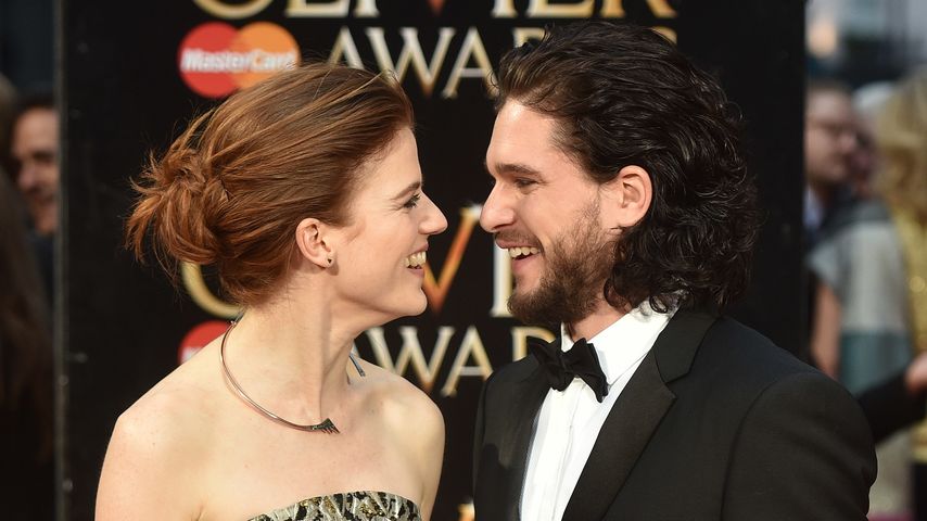 Rose Leslie und Kit Harington bei den "Olivier Awards" 2016