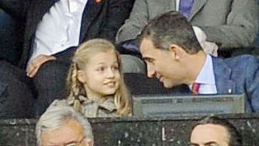 Prinz Felipe von Spanien und Prinzessin Leonor von Spanien