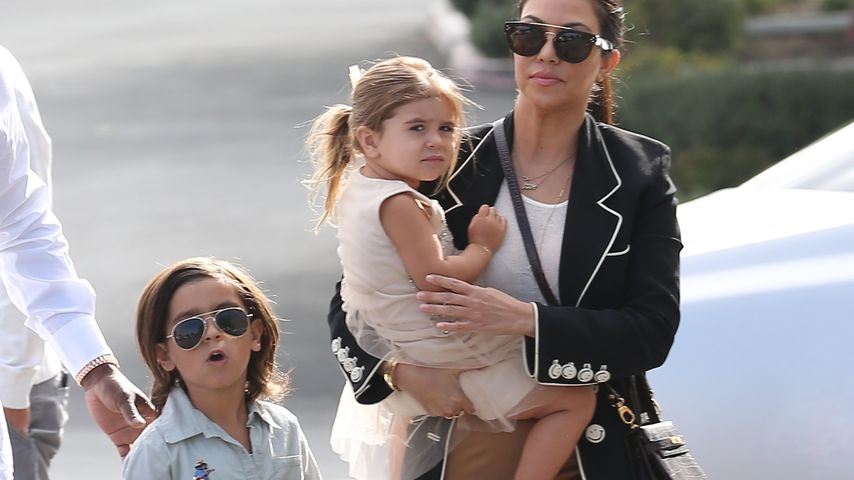 Kourtney Kardashian, Penelope Disick und Mason Disick